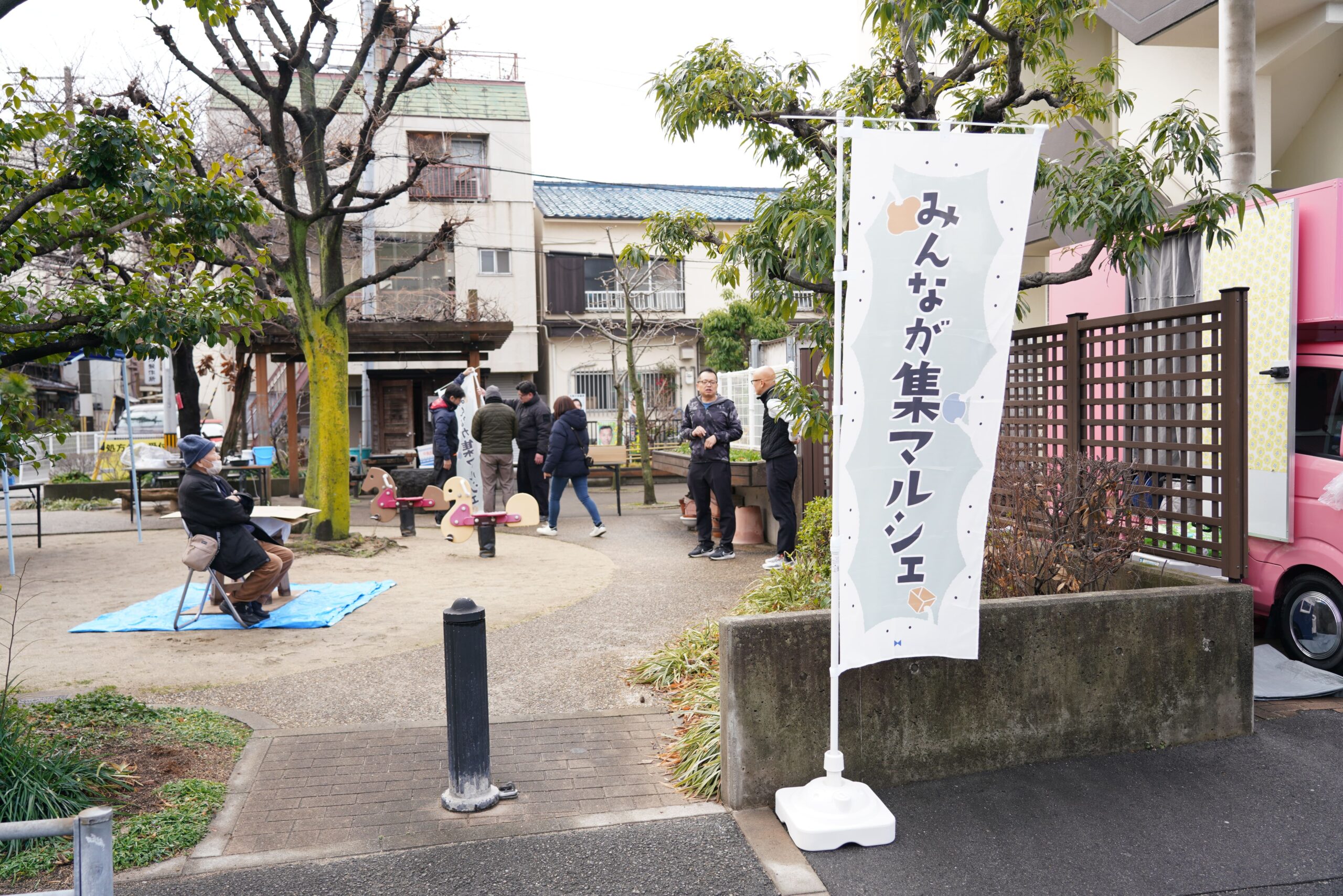 みんなが集マルシェin夢ひろば公園＆夢の箱生野＆保育園KOKORO